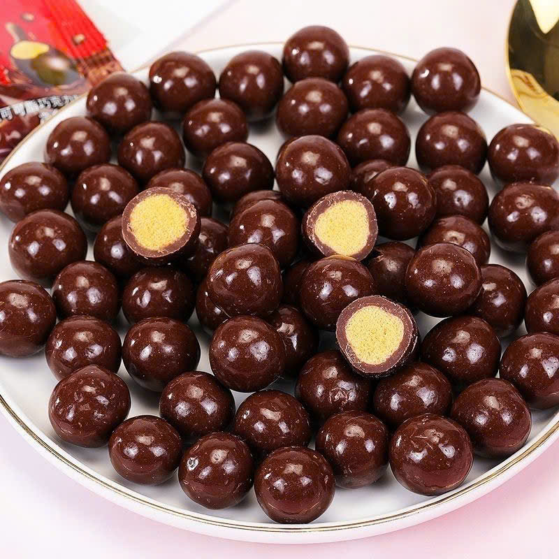 Kẹo Socola Giòn BiBiZan 400g – Combo Siêu Tiện, Giòn Tan Ngọt Ngào  (~59-60 Gói Nhỏ)
